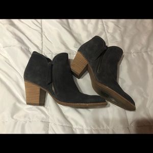 Dark Grey Dolce Vita Double Zipper Ankle Boots